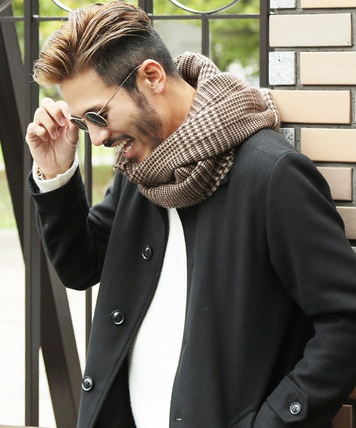 jiggys shop（ジギーズショップ）の「チェック柄 ＆ 無地 大判 ストール マフラー（マフラー・メンズ・その他1/その他2/その他3/その他4/その他5/その他6/その他7/その他8/その他9/その他10/その他11/その他12/その他13/その他14/その他16/その他17/その他19/その他20/その他21/その他22/その他23/その他24/その他25/その他26/その他27/その他28/その他29/その他31/その他32/その他30・FREE）」の14枚目の写真