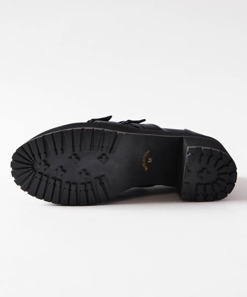 WEGO（ウィゴー）の「WEGO/ハトメベルト厚底ヒールシューズ（その他シューズ・レディース・ブラック/ブラック系その他/ワイン・MEDIUM/LARGE）」の9枚目の写真