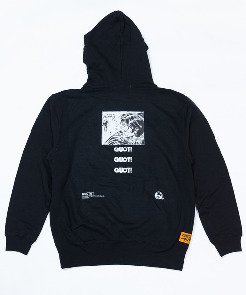 QUOTIST(クオティスト)の「QUOT! HOODIE(パーカー・メンズ・ブラック・MEDIUM/LARGE/X-LARGE)」の8枚目の写真