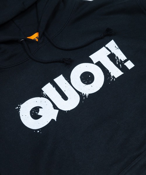QUOTIST(クオティスト)の「QUOT! HOODIE(パーカー・メンズ・ブラック・MEDIUM/LARGE/X-LARGE)」の7枚目の写真