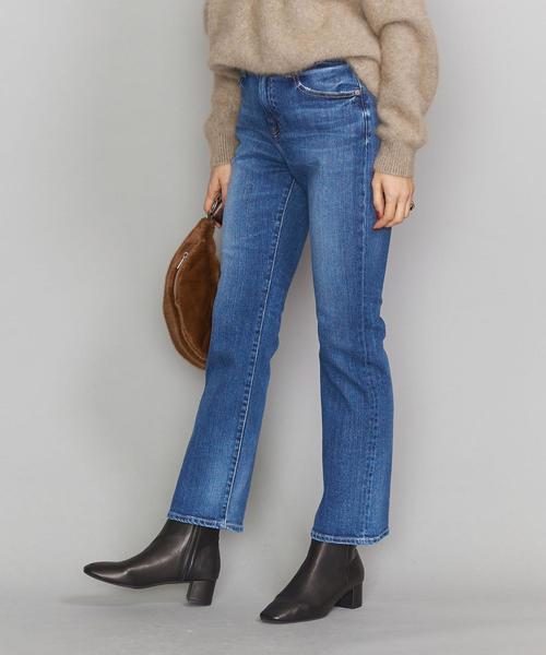 RED CARD TOKYO(レッドカード)の「<RED CARD>MARMALADE フレアデニムパンツо(デニムパンツ・レディース・ブラック/ネイビー・24/23)」の1枚目の写真