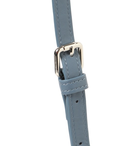 PAGEBOY（ページボーイ）の「ハトメスクエアショルダー（ショルダーバッグ・レディース・ホワイト/ブラック/ブルー・FREE）」の9枚目の写真