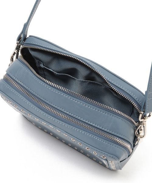 PAGEBOY（ページボーイ）の「ハトメスクエアショルダー（ショルダーバッグ・レディース・ホワイト/ブラック/ブルー・FREE）」の16枚目の写真