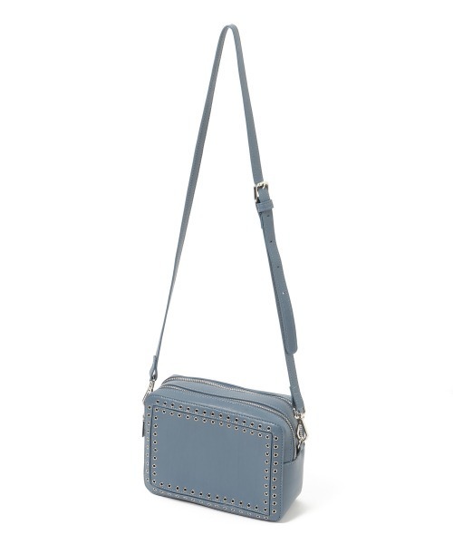 PAGEBOY（ページボーイ）の「ハトメスクエアショルダー（ショルダーバッグ・レディース・ホワイト/ブラック/ブルー・FREE）」の17枚目の写真