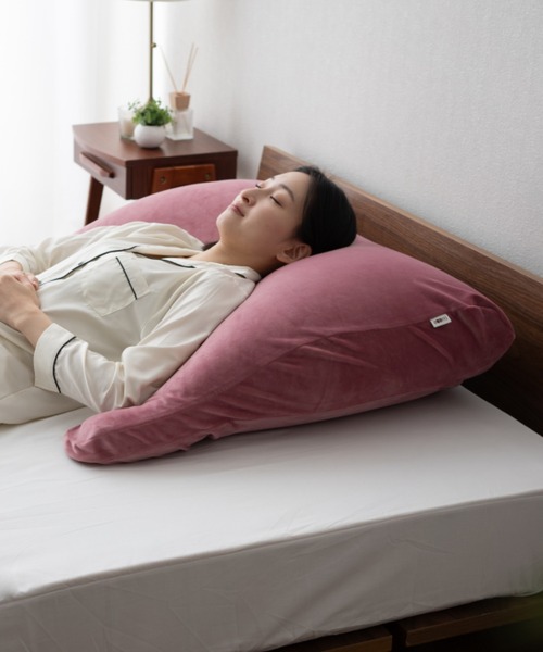 EMOOR（エムール）の「マシュマロ枕 アッパーピロー【至福の睡眠】大きめ枕（寝具・レディース・ベージュ/ブラウン/グレー/ブルー/ライトブルー/グレイッシュベージュ/ターコイズブルー/サンドグレー/ワイン/シルバー/ピンク・FREE）」の10枚目の写真