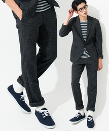 green label relaxing | □WOOL/JERSEY SLIM NOPパンツ(その他パンツ)