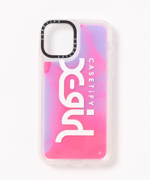 今季ブランド X Girl エックスガール Casetify Neon Sand Iphone Case 11pro Mobile For