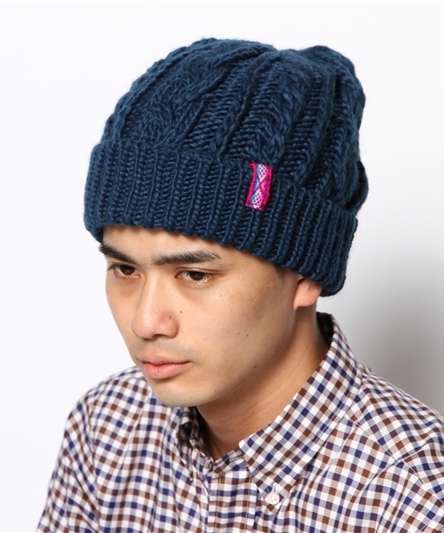 チチカカ（チチカカ）の「ペルーテープニッティングキャップ（ニットキャップ/ビーニー・レディース・ブルーグリーン/マスタード/ブラック/ベージュ/ネイビー・FREE）」の11枚目の写真