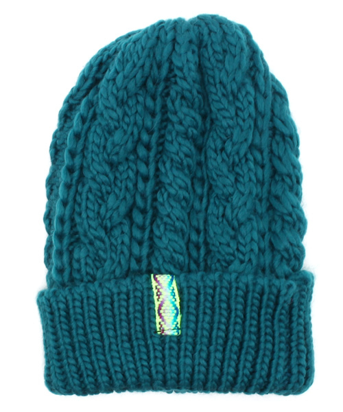 チチカカ（チチカカ）の「ペルーテープニッティングキャップ（ニットキャップ/ビーニー・レディース・ブルーグリーン/マスタード/ブラック/ベージュ/ネイビー・FREE）」の12枚目の写真