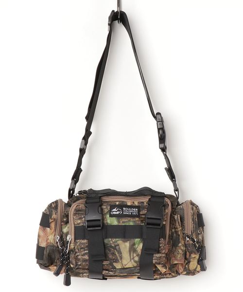 CAMP7（キャンプセブン）の「2WAY CAMP SHOULDER（ショルダーバッグ・メンズ・ブラック/ベージュ/カモフラージュ・FREE）」の10枚目の写真