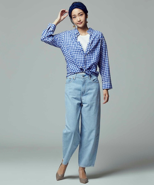 Levi's(リーバイス)の「【Levis】バルーンレッグデニムパンツ(デニムパンツ・レディース・ライトインディゴブルー・24inch/25inch/26inch)」の1枚目の写真