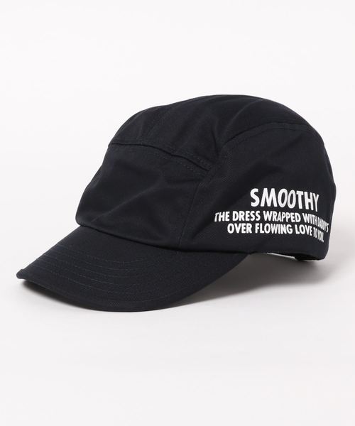 Smoothy(スムージー)の「Smoothy Cotton Twill camp cap / スムージー コットンツイルキャンプキャップ(キャップ・キッズ・ブラック/ベージュ/ネイビー/ヘザーグレー・FREE)」の8枚目の写真