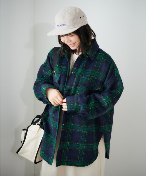 MILKFED.（ミルクフェド）の「QUILTED JET CAP（キャップ・レディース・ライトピンク/ベージュ/ブラック・ONE SIZE）」の14枚目の写真