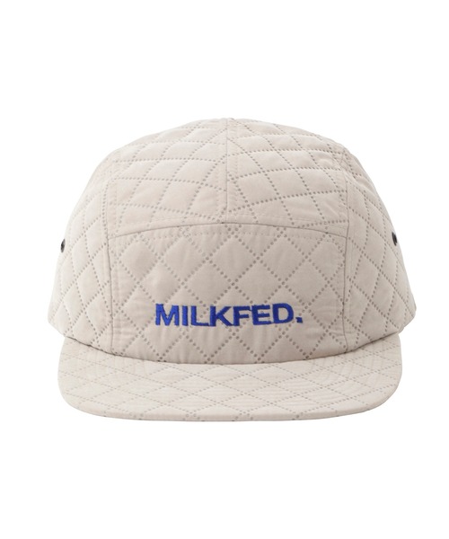 MILKFED.（ミルクフェド）の「QUILTED JET CAP（キャップ・レディース・ライトピンク/ベージュ/ブラック・ONE SIZE）」の16枚目の写真