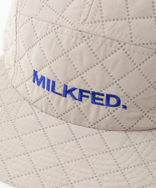 MILKFED.（ミルクフェド）の「QUILTED JET CAP（キャップ・レディース・ライトピンク/ベージュ/ブラック・ONE SIZE）」の19枚目の写真