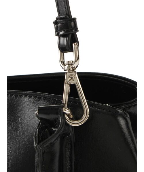 EMODA（エモダ）の「Wラインショルダーバッグ（ハンドバッグ・レディース・ブラック/ブラウン・FREE）」の6枚目の写真