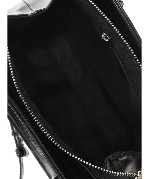 EMODA（エモダ）の「Wラインショルダーバッグ（ハンドバッグ・レディース・ブラック/ブラウン・FREE）」の10枚目の写真