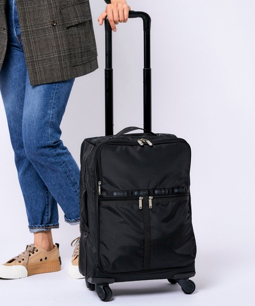 Lesportsac レスポートサック キャリーケース スーツケース CARRY－ON ROLLERフレッシュブラック（その他）｜LeSportsac