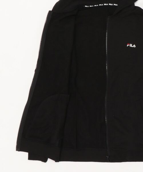 FILA(フィラ)の「【FILA / フィラ】 キッズスウェットジップパーカー / アウトドア スポーツ スポーティーカジュアル / ワンマイルウェア / ルームウェア(パーカー・キッズ・ブラック/杢グレー/ネイビー/ホワイト・170/160/140/150)」の5枚目の写真