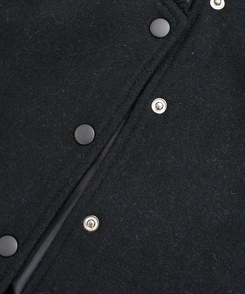 CIAOPANIC（チャオパニック）の「【TOOL FOR Ciaopanic】Ladies' STADIUM JUMPER（スタジャン・レディース・ブラック/グレー/ネイビー/キャメル・FREE）」の7枚目の写真