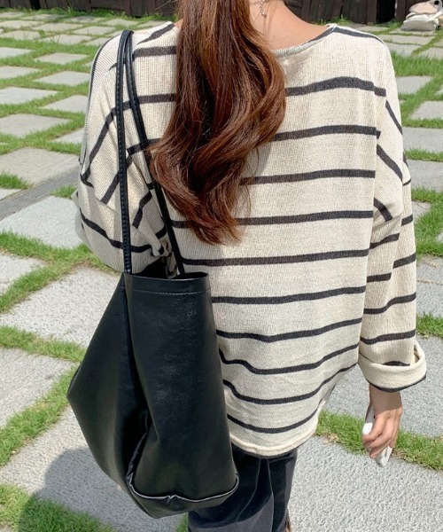 yuue' ( wear )(ユーイ)の「ミニポーチ付きビッグトートバッグ(トートバッグ・レディース・ブラック・FREE)」の3枚目の写真