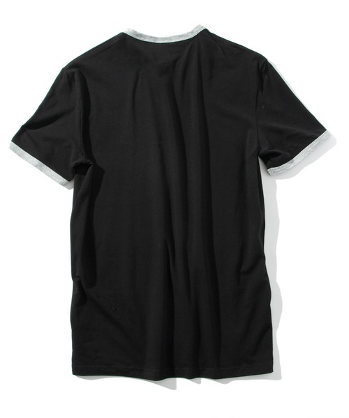 MSGM(エムエスジーエム)の「MSGM(エムエスジーエム) クルーネックTシャツ半袖(Tシャツ/カットソー・メンズ・ピンク/ブラック×グレー/ホワイト×グレー・S/M/L/XL/XS/XXL)」の9枚目の写真