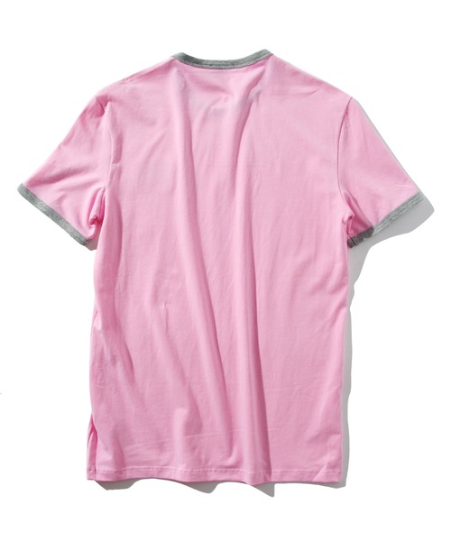 MSGM(エムエスジーエム)の「MSGM(エムエスジーエム) クルーネックTシャツ半袖(Tシャツ/カットソー・メンズ・ピンク/ブラック×グレー/ホワイト×グレー・S/M/L/XL/XS/XXL)」の13枚目の写真