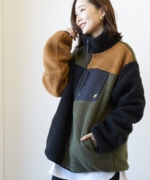 KANGOL（カンゴール）の「★KANGOL★high neck BOA jacket - ハイネック ボア ジャケット（ブルゾン）」