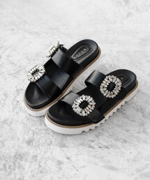 TOCCA ビジュー付きスポーツサンダル TOCCA｜BIJOUX SPORTS SANDALS サンダル | Rakuten Fashion(楽天