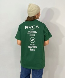 【ムラサキスポーツ別注】RVCA/ルーカ ビッグシルエット バックプリントTシャツ BB043-P03