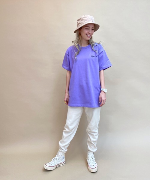 rvca アーチロゴ ビックtシャツ パープル XS RVCA - rvca アーチロゴ ビックtシャツ パープル XSの通販 by TWD's