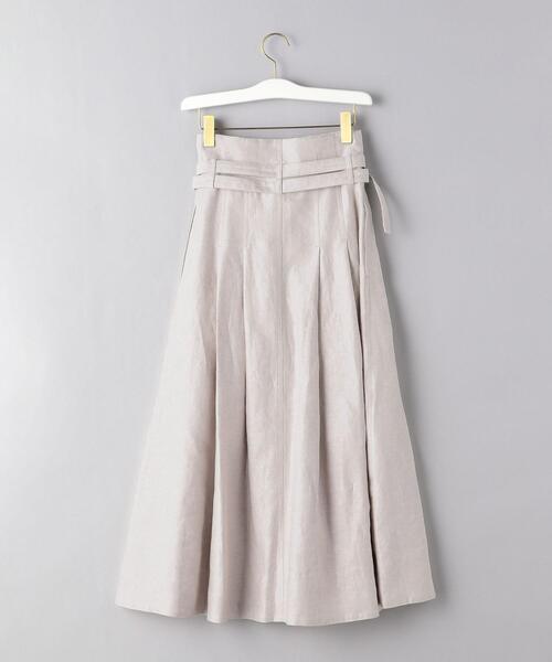 CINOH(チノ)の「<CINOH(チノ)>ダブル ベルト スカート(スカート・レディース・ブラック/ナチュラル・38/36)」の13枚目の写真