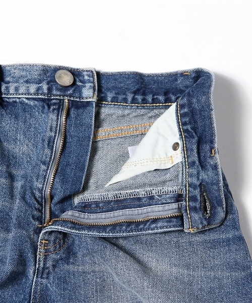 MOUSSY（マウジー）の「DENIM S/PT（デニムパンツ・レディース・ワンウォッシュ/ダークブルー・1/0/2）」の8枚目の写真