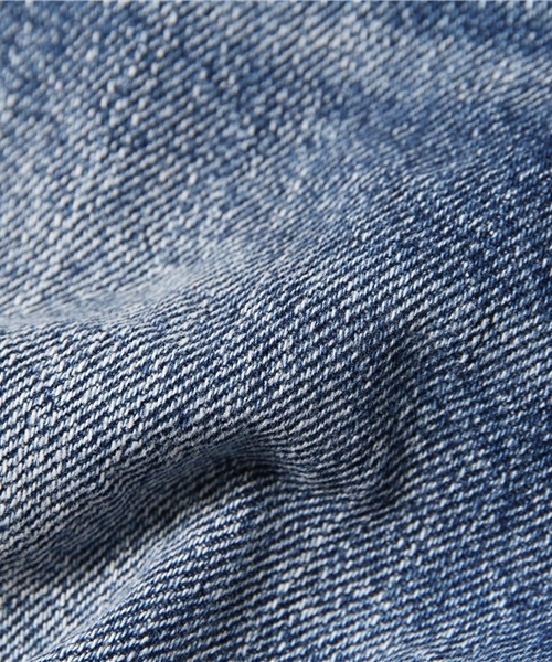 MOUSSY（マウジー）の「DENIM S/PT（デニムパンツ・レディース・ワンウォッシュ/ダークブルー・1/0/2）」の3枚目の写真