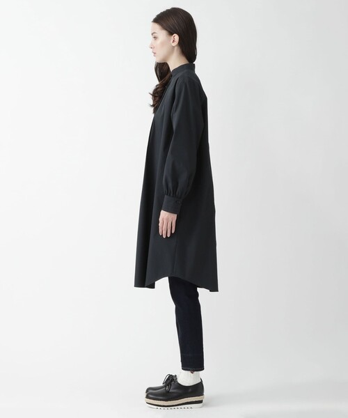 BLUELABEL CRESTBRIDGE シャツワンピース 長袖 BLUE LABEL CRESTBRIDGE 長袖シャツワンピース 38