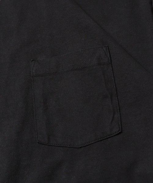 LOS ANGELES APPAREL(ロサンゼルスアパレル)の「Los Angeles Apparel/ロサンゼルスアパレル 6.5oz S/S Pocket Tee ポケT/半袖Tシャツ(Tシャツ/カットソー・メンズ・ブラック/ホワイト・XL/S/M/L)」の12枚目の写真