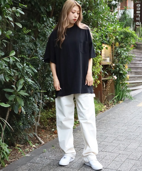 LOS ANGELES APPAREL(ロサンゼルスアパレル)の「Los Angeles Apparel/ロサンゼルスアパレル 6.5oz S/S Pocket Tee ポケT/半袖Tシャツ(Tシャツ/カットソー・メンズ・ブラック/ホワイト・XL/S/M/L)」の4枚目の写真