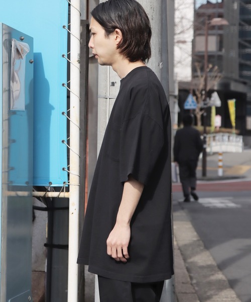 LOS ANGELES APPAREL(ロサンゼルスアパレル)の「Los Angeles Apparel/ロサンゼルスアパレル 6.5oz S/S Pocket Tee ポケT/半袖Tシャツ(Tシャツ/カットソー・メンズ・ブラック/ホワイト・XL/S/M/L)」の16枚目の写真