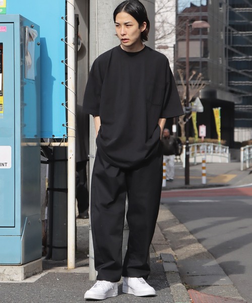 LOS ANGELES APPAREL(ロサンゼルスアパレル)の「Los Angeles Apparel/ロサンゼルスアパレル 6.5oz S/S Pocket Tee ポケT/半袖Tシャツ(Tシャツ/カットソー・メンズ・ブラック/ホワイト・XL/S/M/L)」の3枚目の写真