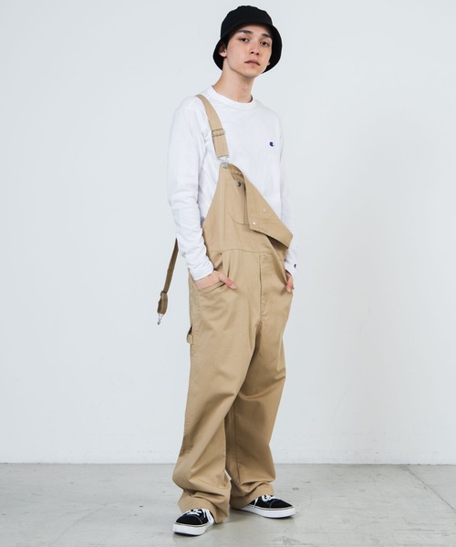 Champion(チャンピオン)の「WEGO/Champion刺繍ロングスリーブTシャツ(Tシャツ/カットソー・メンズ・ホワイト/ブラック/ダークグリーン/ネイビー/杢グレー・SMALL/MEDIUM/LARGE/X-LARGE)」の11枚目の写真