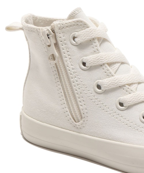 CONVERSE(コンバース)の「CONVERSE CHILD ALL STAR N WHITEPLUS Z HI / コンバース チャイルドオールスター N ホワイトプラス Z HI(スニーカー・キッズ・ホワイト・18.0cm/16.0cm/17.0cm/19.0cm/15.0cm)」の9枚目の写真