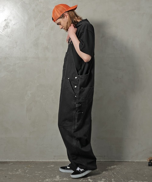 PERK GAPS（パークギャップス）の「PGｵｰﾊﾞｰｵｰﾙ（サロペット/オーバーオール・メンズ・ホワイト/ブラック・FREE）」の12枚目の写真