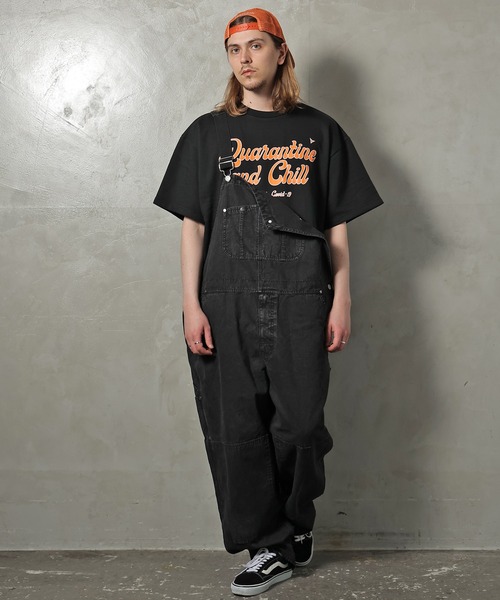 PERK GAPS（パークギャップス）の「PGｵｰﾊﾞｰｵｰﾙ（サロペット/オーバーオール・メンズ・ホワイト/ブラック・FREE）」の15枚目の写真