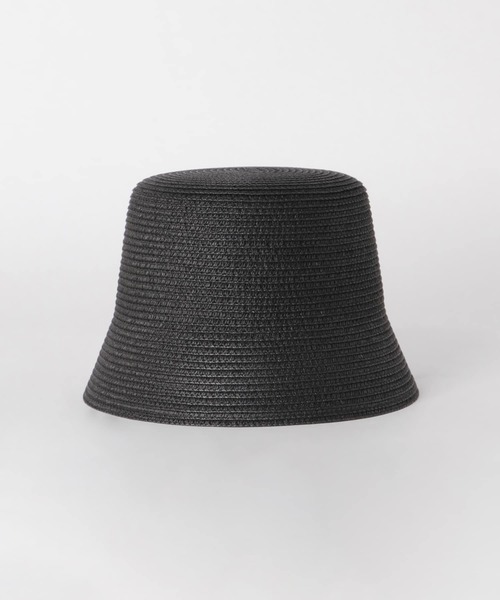 KBF(ケイビーエフ)の「ペーパーバケットHAT(ハット・レディース・ブラック/アイボリー・ONE)」の6枚目の写真