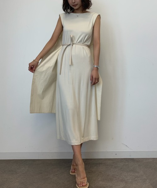 Web限定 バックオープンフレンチスリーブワンピース ワンピース Eimy Istoire エイミーイストワール のファッション通販 Zozotown