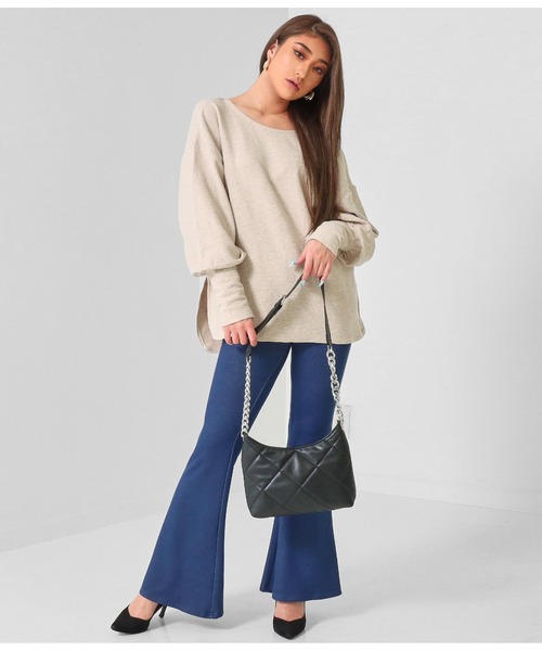 LATINA（ラティーナ）の「ソフトキルティングシルバーチェーン（ショルダーバッグ・レディース・ブラック・FREE）」の10枚目の写真