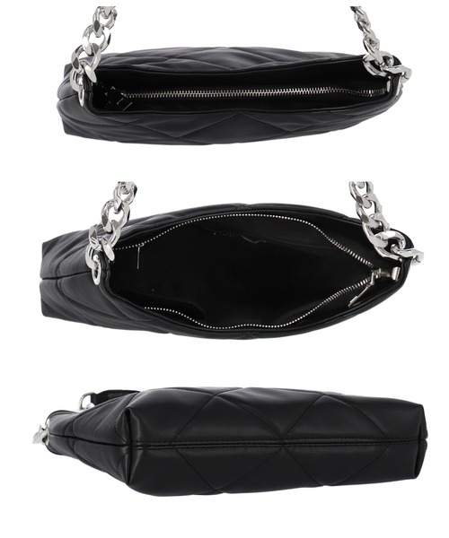 LATINA（ラティーナ）の「ソフトキルティングシルバーチェーン（ショルダーバッグ・レディース・ブラック・FREE）」の6枚目の写真