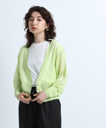eL | 【eL】Sparkle Sheer Cardigan/948346(カーディガン/ボレロ)