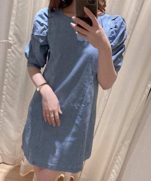 セール デニムパワショル ワンピース ワンピース Ingni イング のファッション通販 Zozotown