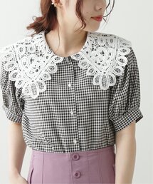 RAY CASSIN | レース衿アソートブラウス(シャツ/ブラウス)